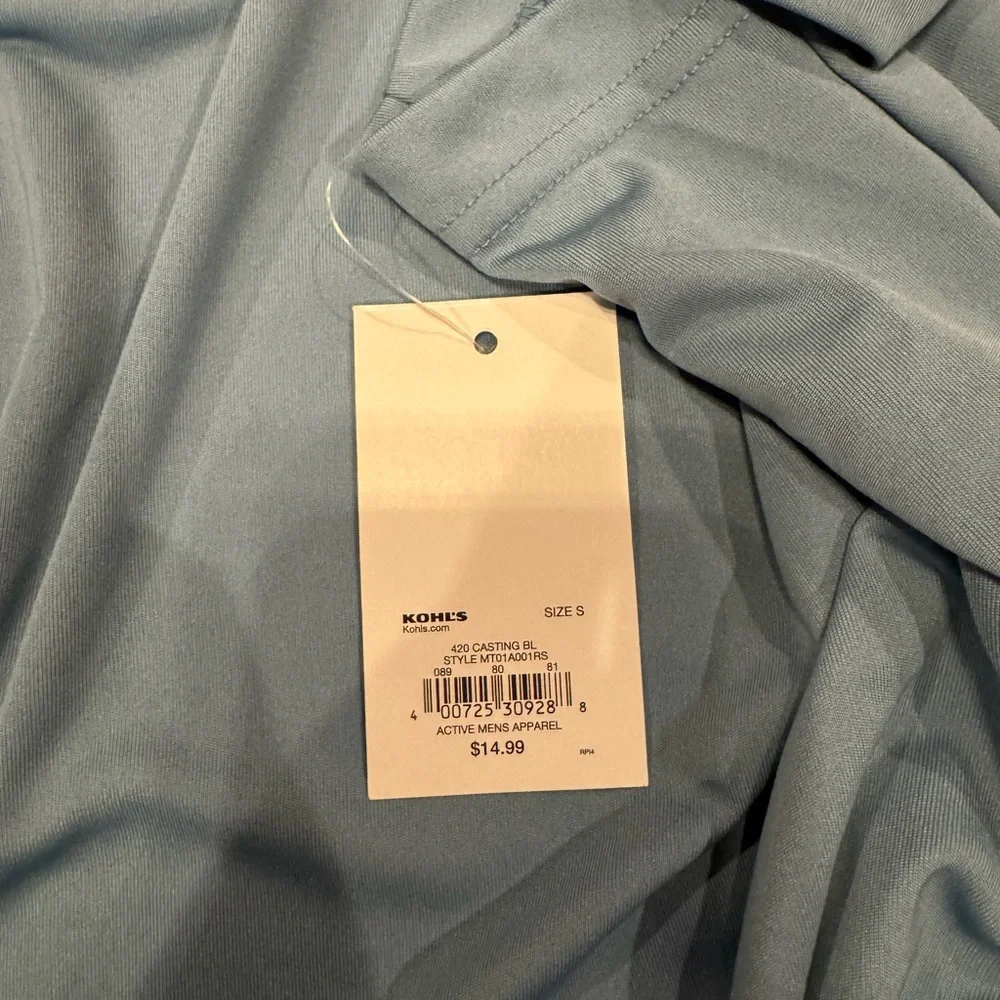 Tek Gear Men's LIGHT BLUE Short Sleeve‎ Tee